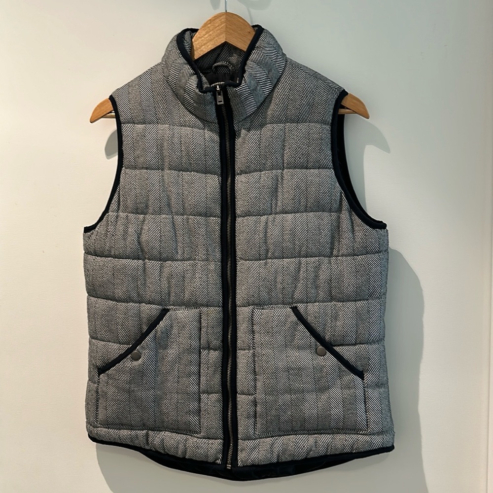 Chevron Puffer Vest